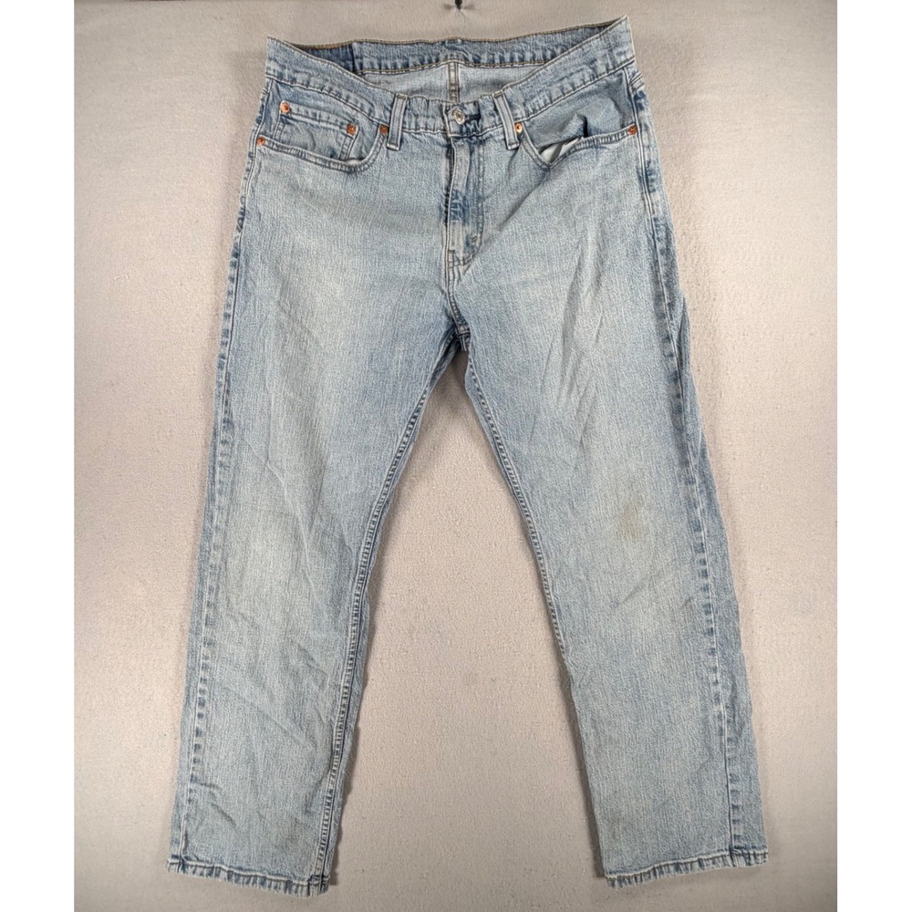 Levi's 559 Men's W34 L30 Light Wash Relaxed Fit Straight Leg Classic Denim Jeans